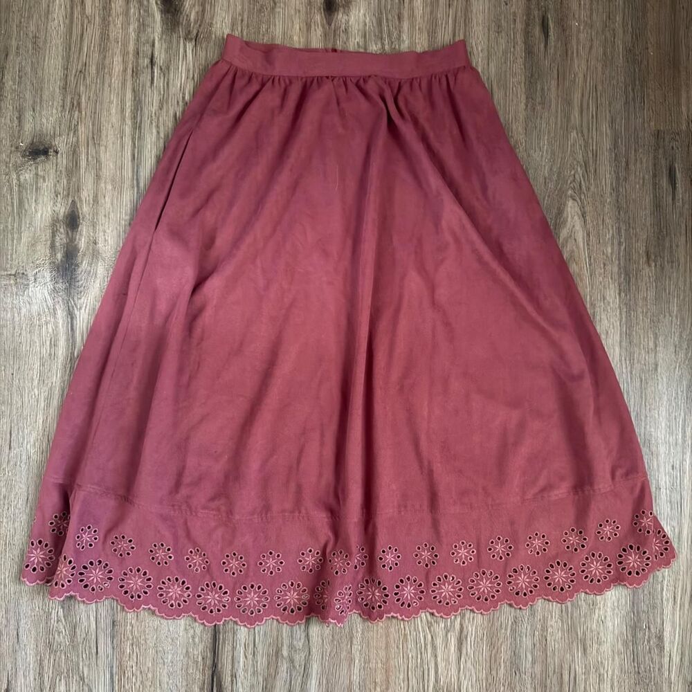 Lanz Women's Pink Skirt